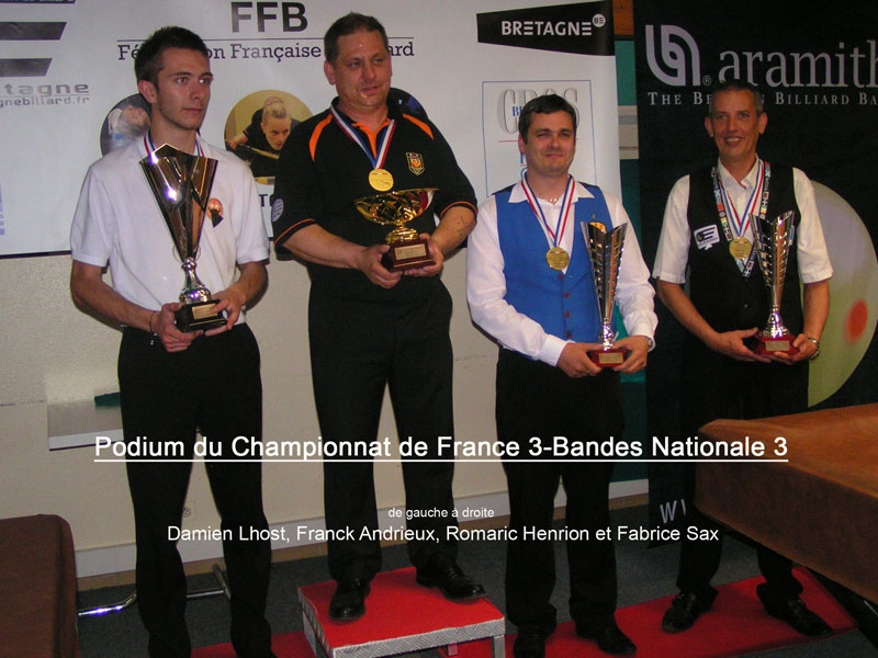 3bandes N3 Lorient podium