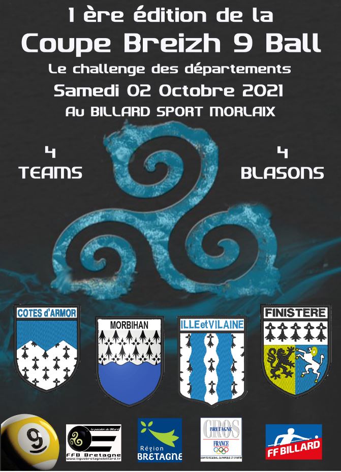 affiche Breizh 9 Ball petite