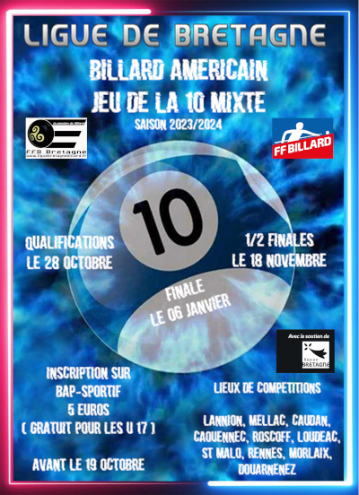 AFFICHE DE LA 10 2024