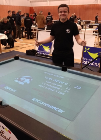 calvin bille en tete